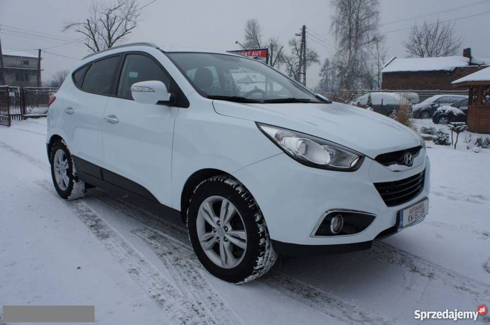 Sprzedam nieuszkodzony Hyundai ix35 bialy nieuszkodzony Blok Dobryszyce