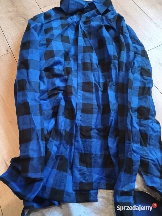 Koszula flanelowa niebieska Andrychów