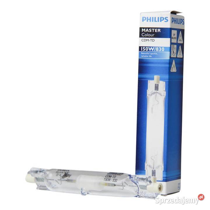 Philips MASTERColour CDMTD 150W830 RX7s Ciepła Oświetlenie mazowieckie Warszawa