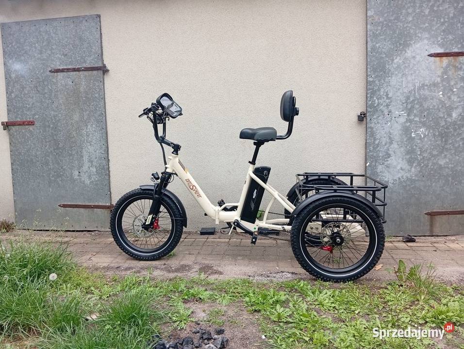Elektryczny Rower Trójkołowy OneSport OT30 Pro Koszalin