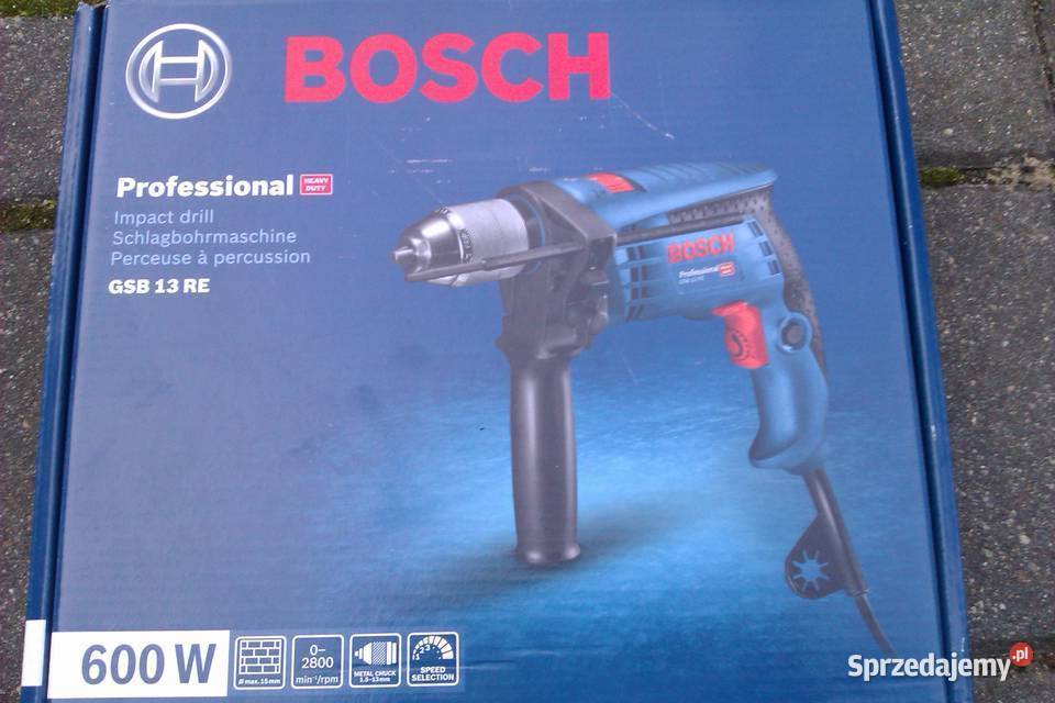 Nowa wiertarka udarowa Bosch Professional GSB 13 Warszawa