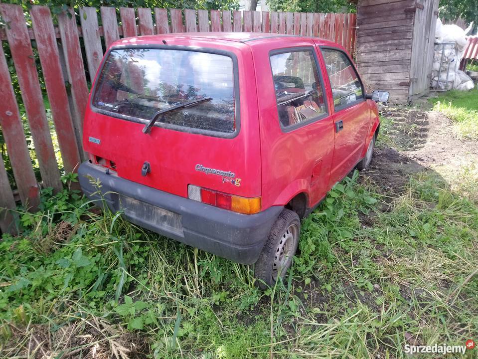 Części fiat cinquecento zachodniopomorskie sprzedam