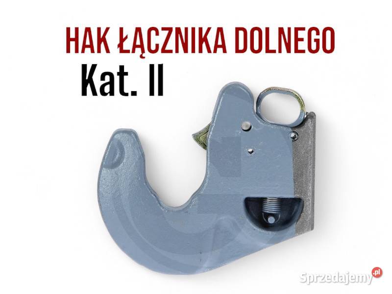 AGTECH Hak Zaczepu Dolnego Kat II Pasuje do System zaczepowy Kowale Oleckie