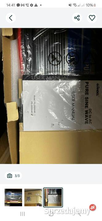 Giandel 3000W Pure Sine Wave Inverter 12V230V Warka sprzedam