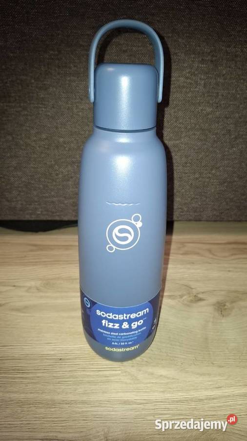 SodaStream FizzGo 09L granatowa nowa nieużywana Akcesoria, narzędzia i noże dolnośląskie Wrocław