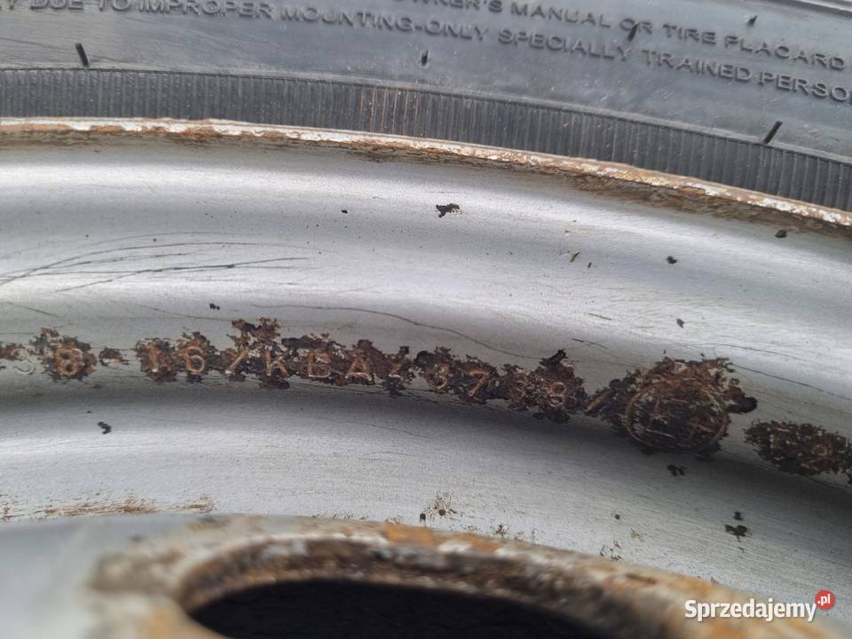 KOŁO ZAPASOWE Zapas felga 20565 R16C 5x115 ET50 Rudka sprzedam