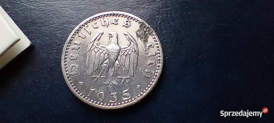 Stare monety 50 fenig 1935 F Niemcy Lesko sprzedam