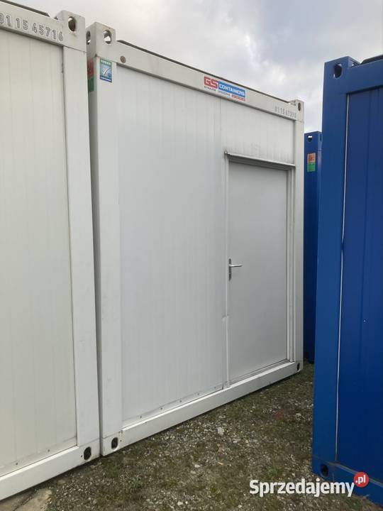 Kontener biurowy Containex klimatyzacja łódzkie Zgierz