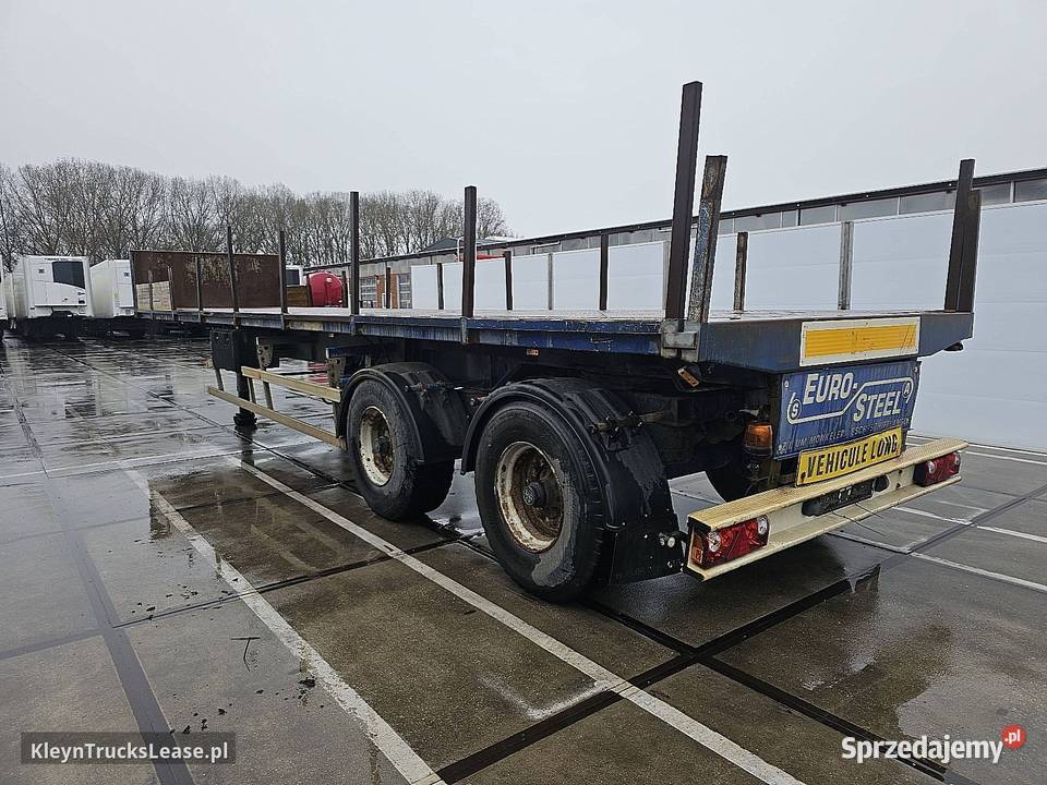 Atm PLATEAU steering axle platforma 2005 Przyczepy i naczepy