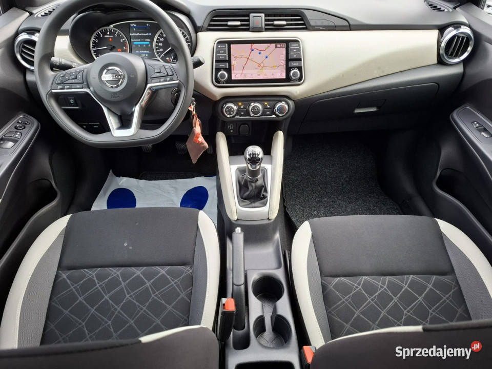 Nissan Micra Benzyna 90 Koni Navi Podgrzewane ASR (kontrola trakcji) lubelskie Lublin