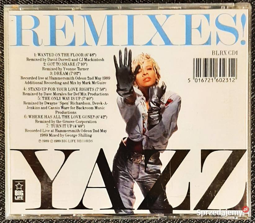 Album Yazz Album The Wanted Remixes CD 1 płyta Zabrze