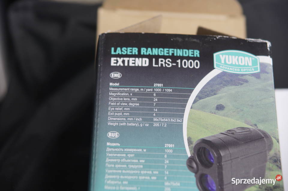 Dalmierz laserowy YukonExtend LRS1000 Bielsko-Biała