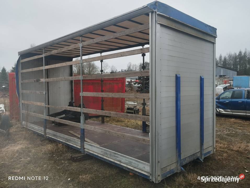 SKRZYNIA ŁADUNKOWA PAKA PLATFORMA aluminiowa Mojusz sprzedam