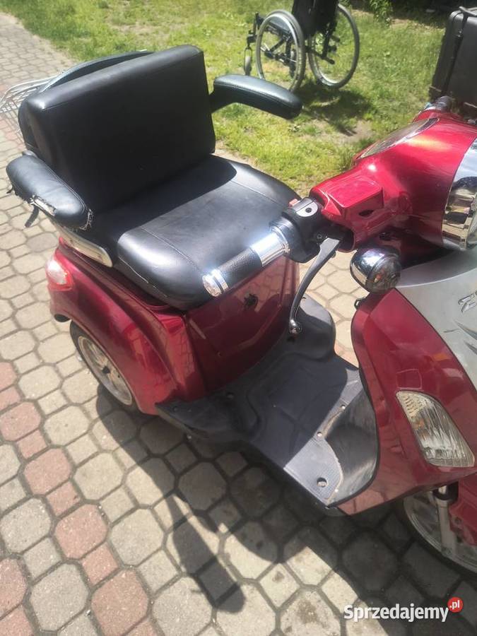 Skuter inwalidzki ztech trojkolowy Białystok