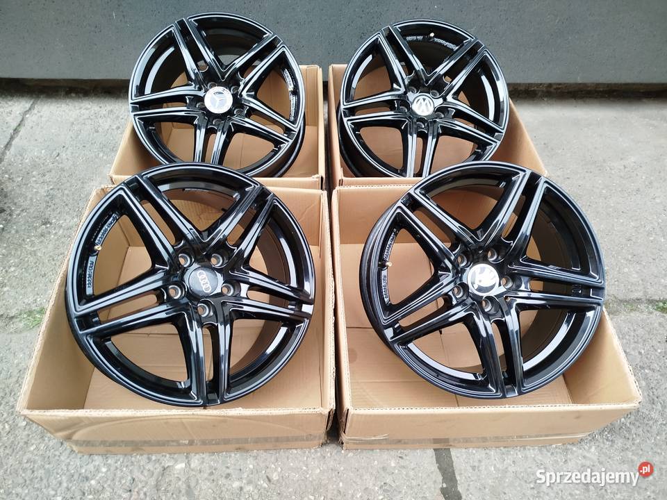 A104 Alufelgi 17 5x112 et36 75J Vw Audi Skoda śląskie Bąków