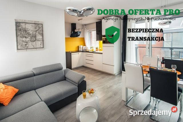 Kompletnie wyposażony apartament 2pokojowy Liczba pokoi 2 Gdańsk sprzedam