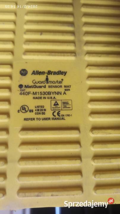 mata bezpieczeństwa do CNC Allen Bradley Lignum