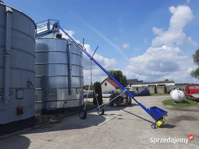 Przenośnik ślimakowy 12m 55kw fi 140 żmijka do Buk
