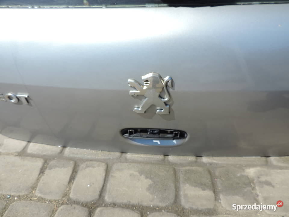 KLAPA TYLNA TYŁ PEUGEOT 307 HB EZAC Rok produkcji 2003 Nowy Sącz sprzedam