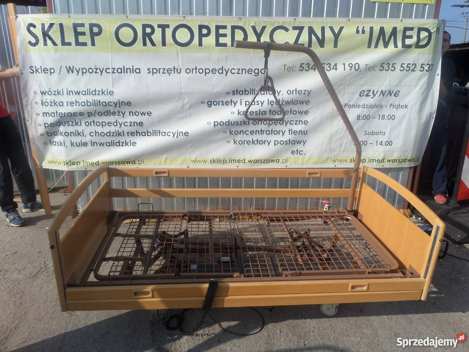 Wynajem Łóżek Rehabilitacyjnych elektrycznych mazowieckie Warszawa