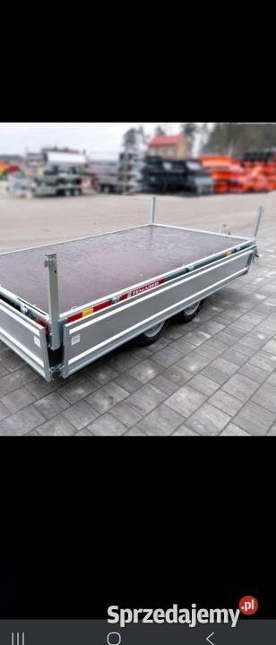 Przyczepa temared transporter platforma Trzebiel