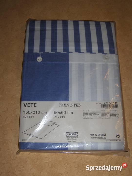 Komplet pościeli IKEA Bawełna NOWY łódzkie sprzedam