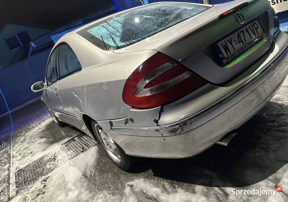 MercedesBenz CLK 270 CDI C209 sprzedaż bez Rok produkcji 2002 Warszawa sprzedam