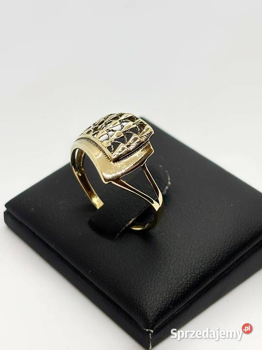 Złoty pierścionek pr 333 234g Rozmiar 23 Elbląg