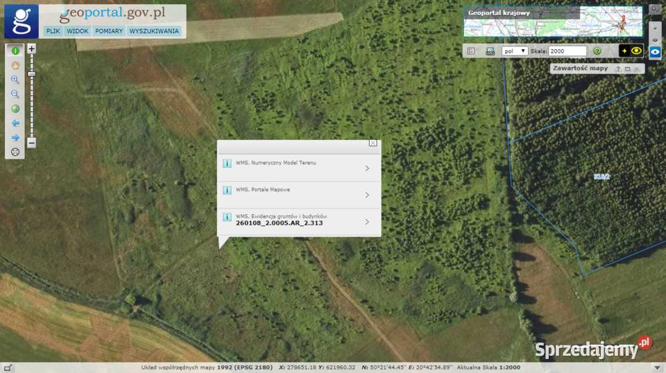 12 ha ziemia rolna 2zł/m2 Wiślica