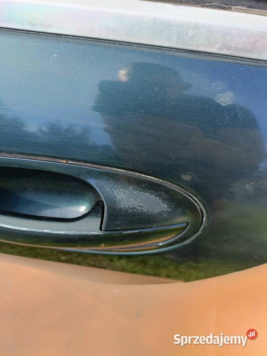 BMW E65 DRZWI LEWE TYŁ TYLNE OXFORDGRUEN 2 Drezdenko