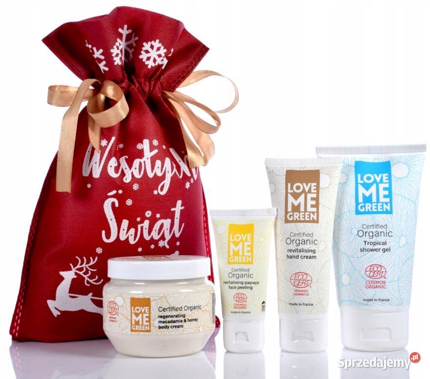 ZESTAW KOSMETYKÓW LOVE ME GREEN Dla kobiet Kosmetyki