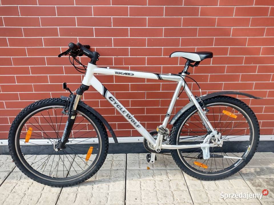 rower aluCYCLE WOLF amortyzator Deore XT Górskie, MTB dolnośląskie Wrocław