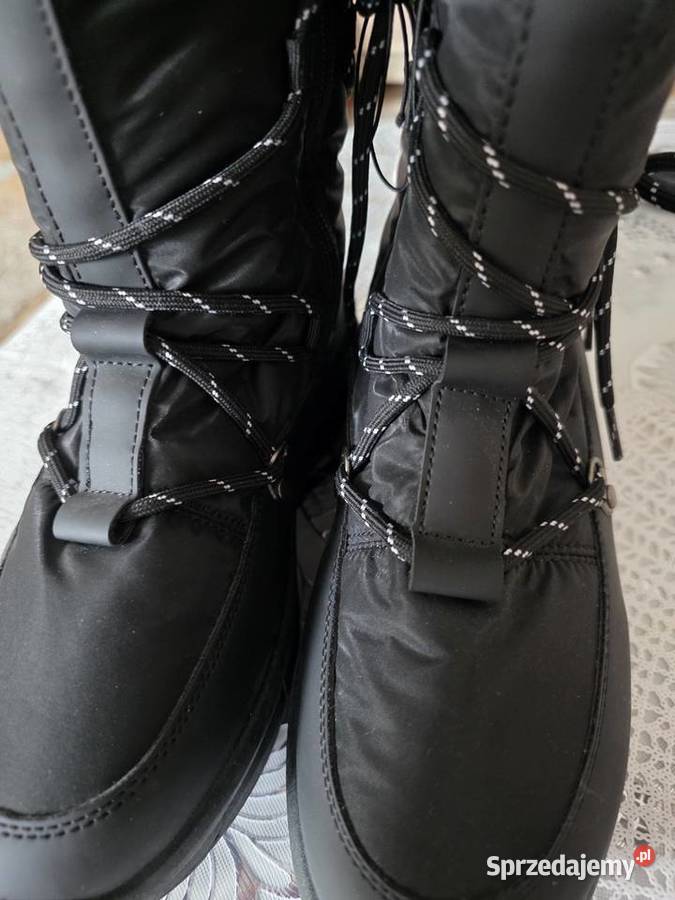 Oryginalne buty damskie Zimowe Lee Cooper czarne Białystok