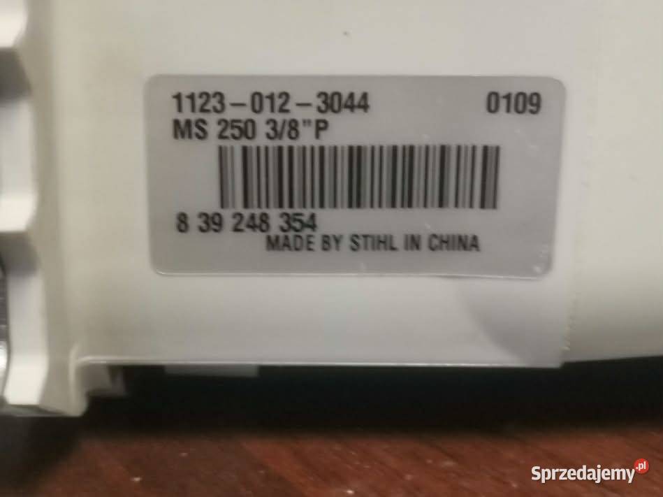 Sprzedam piłę spalinową STIHL MS 250 lubelskie Feliksów