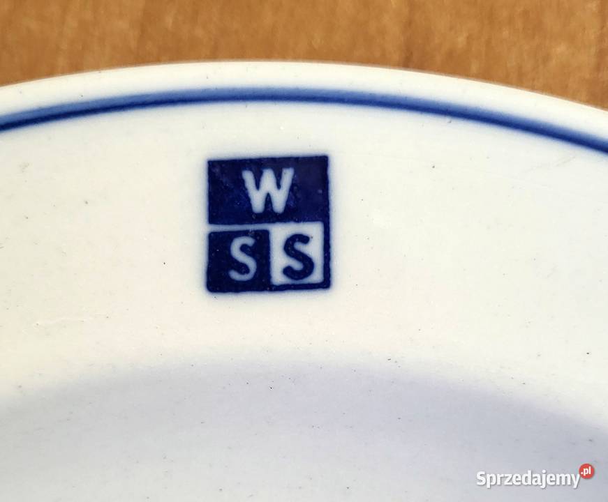 Talerz duży głęboki WSS Społem Włocławek klasyka Włodawa