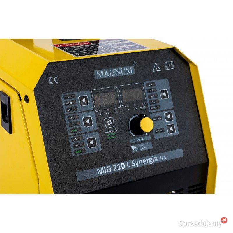 SPAWARKA INWERTOROWA MAGNUM MIG 210L SYNERGIA Półautomaty spawalnicze wielkopolskie Gniezno