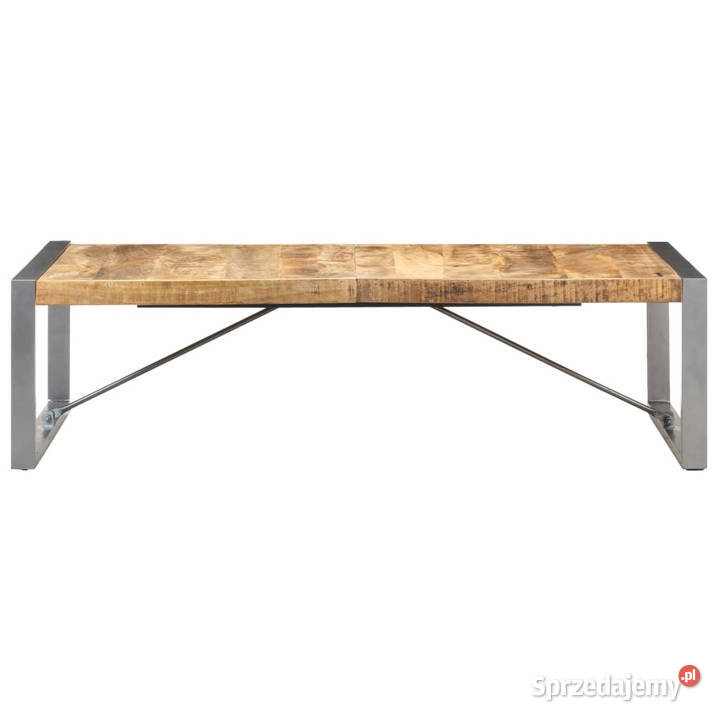 Stolik kawowy 140 x 70 x 40 surowe drewno mango Warszawa sprzedam