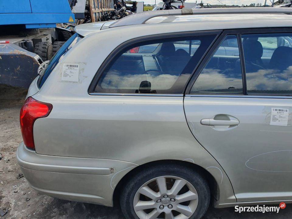 ĆWIARTKA BŁOTNIK PRAWY TYŁ TOYOTA AVENSIS T25 kujawsko-pomorskie Lipno