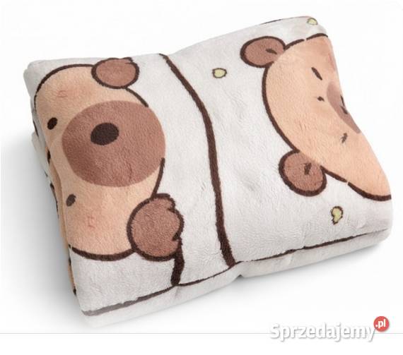 Piękny Koc Pled Kapibara Częstochowa