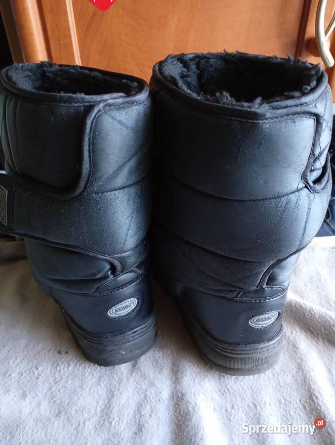 Buty śniegowce40 skóra ekologiczna Zakopane sprzedam