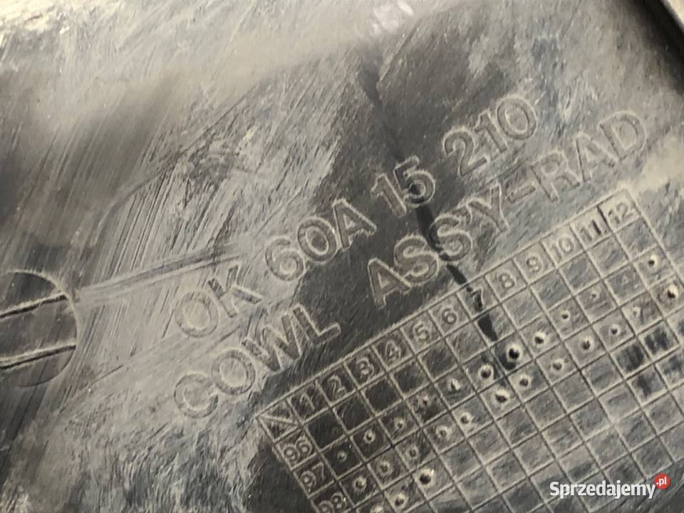 OSŁONA CHŁODNICY KIA K2700 27 80 RADIATOR osobowe