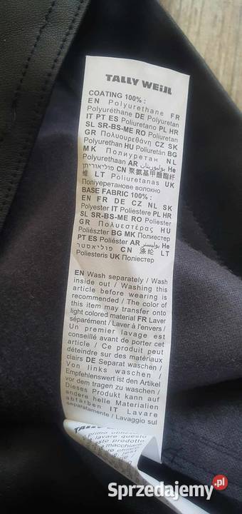 Spódnica czarna Tally Weijl S Leżajsk