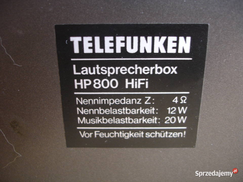 Radiomagnetofon TELEFUNKEN HP800