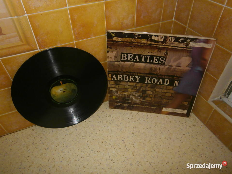 Winyl The Beatles Abbey Road LP INDIA 1969 ładny łódzkie Łódź