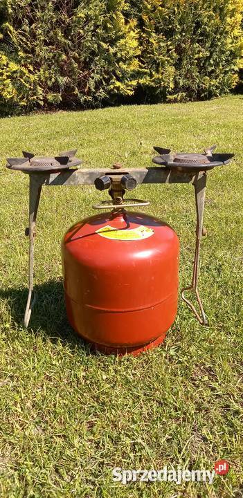 Butla gazowa 3 pełna i 2palnikowa kuchenka Sprzęt kuchenny mazowieckie Małkinia Górna