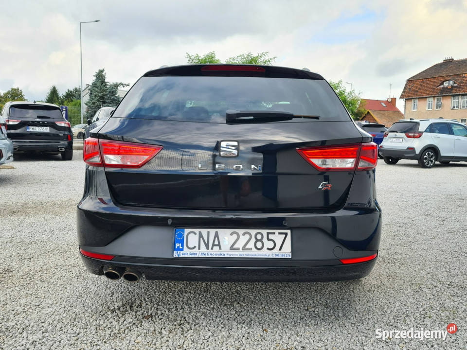 Seat Leon FR Navi 2xPDC Grzane Fotele Półskóry Wągrowiec
