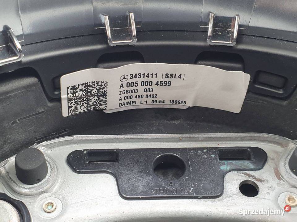 KIEROWNICA MERCEDES C W205 4MATIC A0050004599 osobowe Pozostałe Lipno