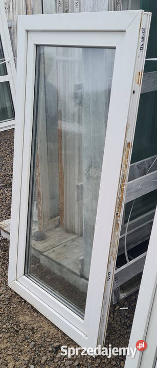 OKNO KacprzaK 80X151 OKNA Używane Plastikowe PCV Siedlce sprzedam