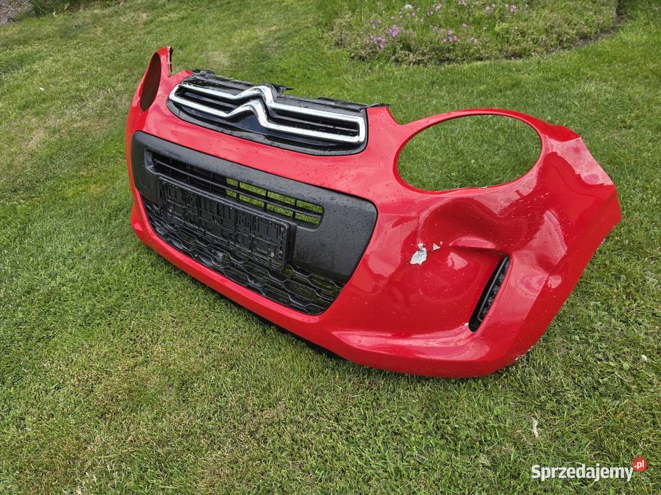 Zderzak do citroen c1 2021 czerwony z halogenami Częstochowa