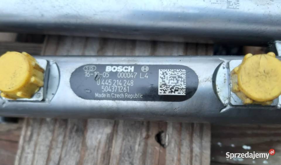 Listwa wtryskowa Iveco Ducato 30 0445214248 Suchedniów sprzedam